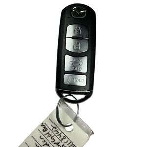 2017 MAZDA Sedan  4 BUTTON KEY FOB FCC ID: WAZSKE13D001